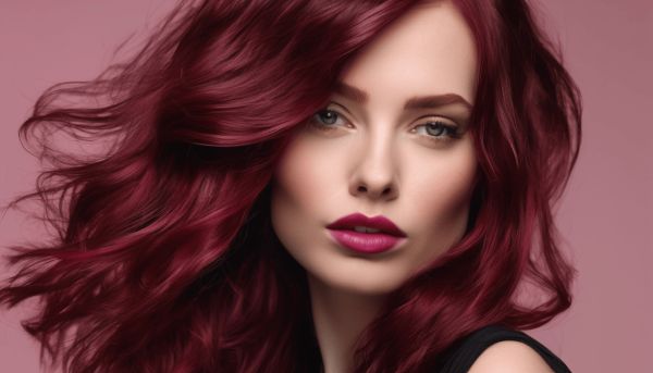 Revivez vos cheveux avec une coloration rouge cerise profond