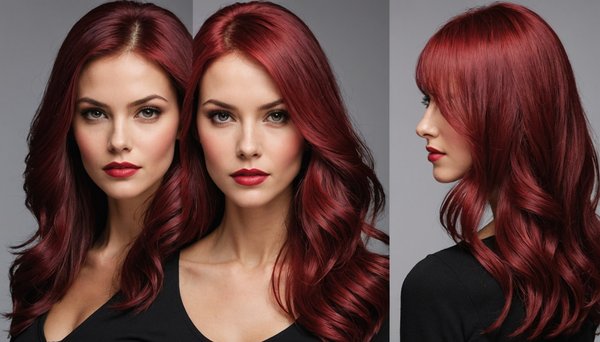 Transformez vos cheveux avec la couleur rouge cerise parfaite